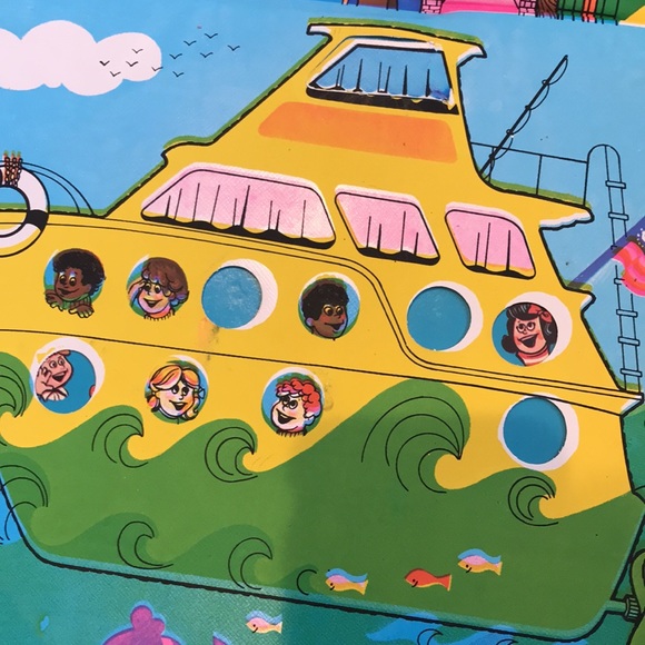 Sesame Street 1972 Count Around Number Game - Picture 3 of 10